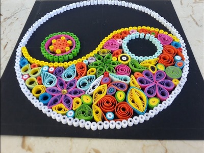 Paper Quilling | How to make beautiful Mandala designs by using Quilling Artwork#art 58 by art life