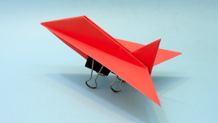 Paper Stealth Jet Fighter Airplane - How To Make an Easy Paper Paper Jet Plane