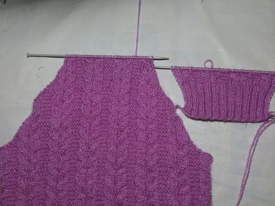 Ragnell Knitting design ( sleeves knitting)