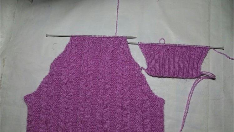 Ragnell Knitting design ( sleeves knitting)