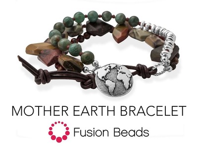 Watch how to create the Mother Earth Bracelet by Fusion Beads