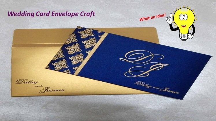 3 Easy&Affordable DIY Unique Handmade Wedding Money Envelopes-Shagun Envelope from Old Wedding Cards