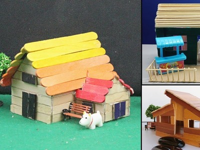 5 Easy Handmade Popsicle Stick House & Dollhouse #25 | DIY Crafts Ideas