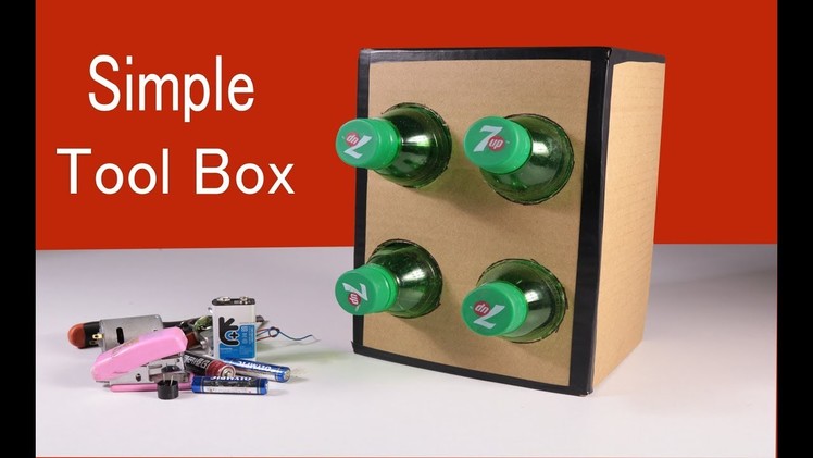 Amazing Tools Box | How to make Tool Box At Home | diy tricks
