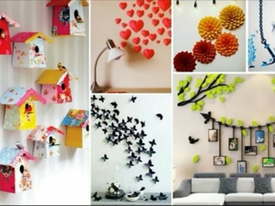 Creative ideas using waste papers and paper rolls - Home decorating ideas -Best