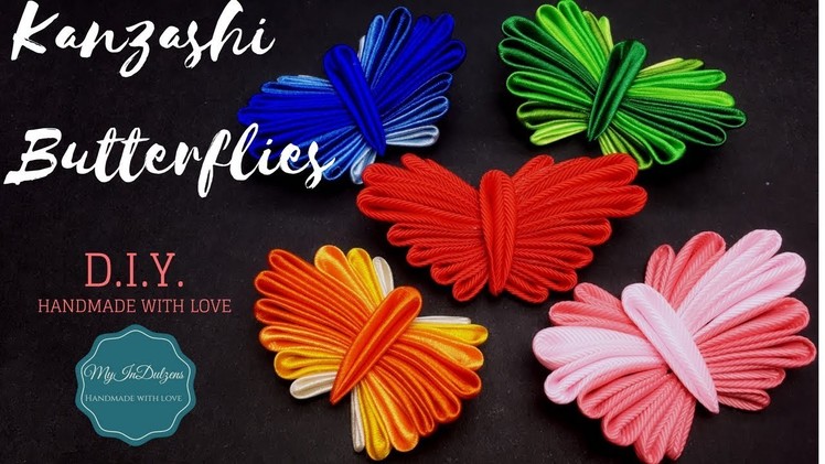 D.I.Y. Kanzashi Butterfly | MyInDulzens