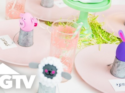 DIY Adorable Easter Egg Animals - HGTV Happy