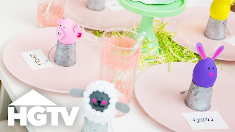 DIY Adorable Easter Egg Animals - HGTV Happy