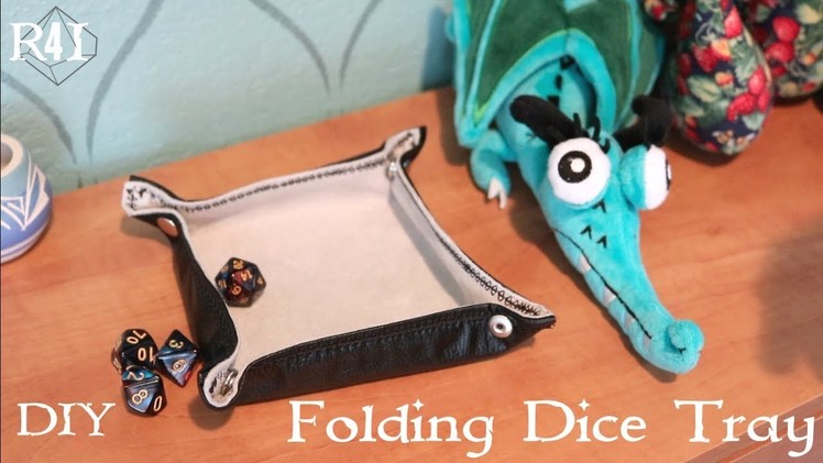 DIY Folding Dice Tray