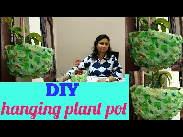 DIY ideas,do it yourself,hanging plant pot,anvesha,s creativity