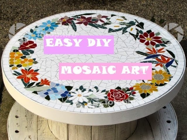 DIY mosaic art. home decor