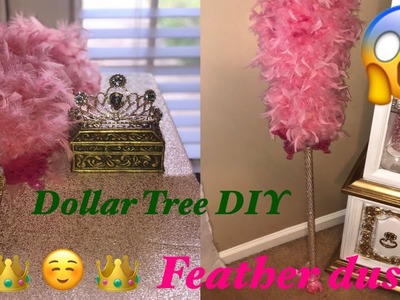 DOLLAR TREE DIY (Princess Feather Duster)