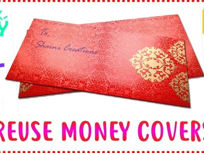 Easy Best Out of Waste from used Money Covers | DIY Money Envelope for Wedding