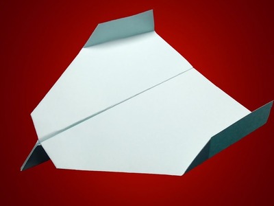 How to make a boomerang paper airplane that comes back to you