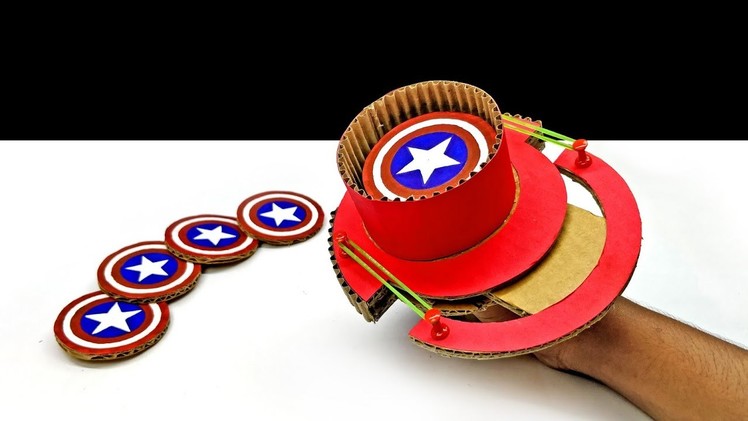 How To Make Captain America Shield Thrower DIY