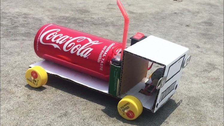 How to Make Mini CoCa Cola Car DIY at Home - Life Hacks