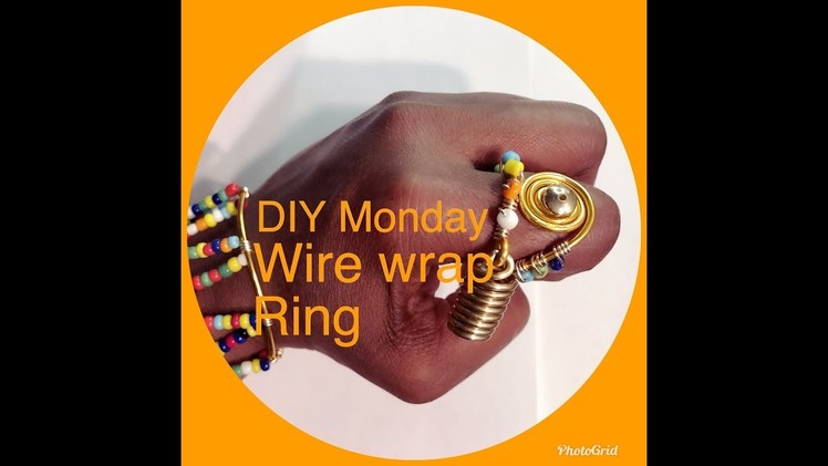 IT'S DIY MONDAY WIRE WRAP RING