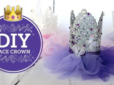 Lace Crown | Birthday Party DIY ???? | BalsaCircle.com