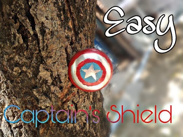 #Marvel Captain America's shield . DIY magnetic shield very easy.