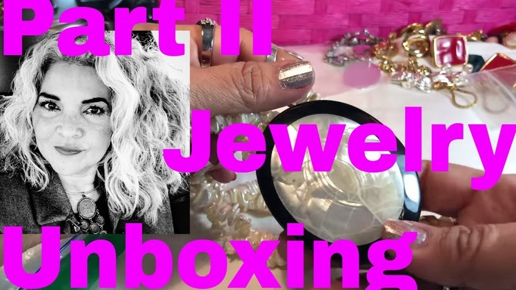 Massive Jewelry Unboxing FRIEND Mail Part II Thank you ???? Rose