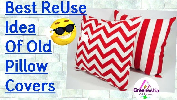 Old Pillow Cover Recycling Idea | Old cloth reuse idea | diy art and craft |Cool craft idea