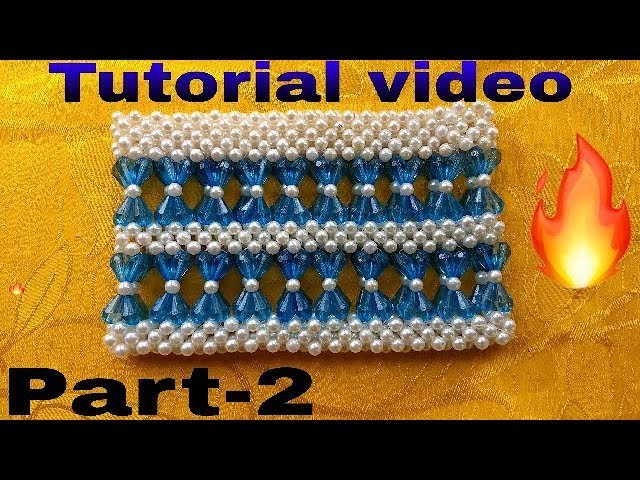 Part-2. How to make  pearl beads bag made by Arpita creation