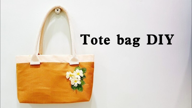 Super simple and easy Tote bag Tutorial | Sewing for Beginners❤❤