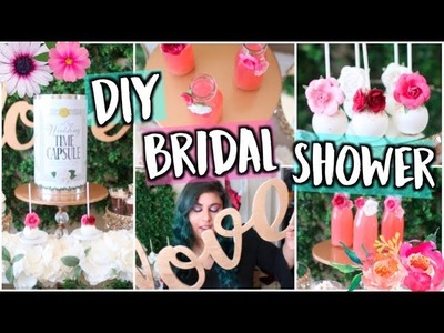 Throw a DIY Pinterest Bridal Shower! Decor, Treats + Gift Ideas!