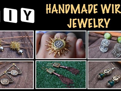 Wire Wrapped | Tribal | Modern | Handmade | Indian | Jewellery Collection | VHMJ
