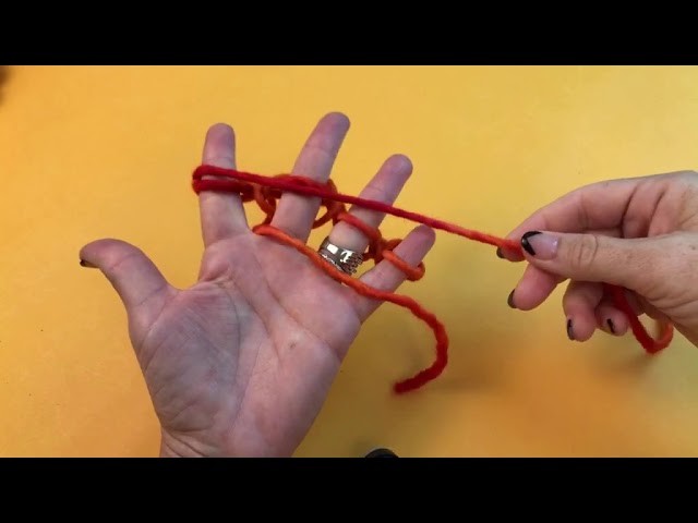 Ask Me Monday #82: How to Finger Knit Halloween Pumpkin Decorations
