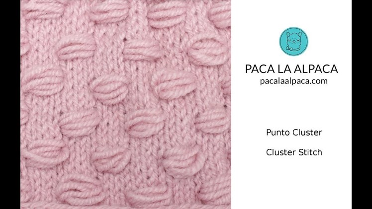 Cluster Knitting Stitch Pattern