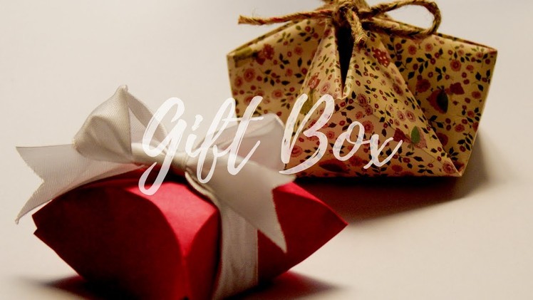 DIY: 2 Easy Gift box Idea | How to make Gift Box for Christmas | Easy Box for Gift | Easy craft