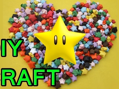 DIY How  to make Puffed stars easily Queen of DIY crafts paper crafts