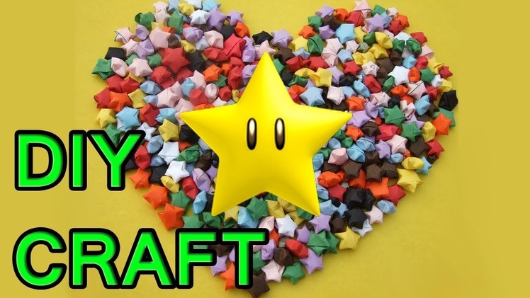 DIY How  to make Puffed stars easily Queen of DIY crafts paper crafts