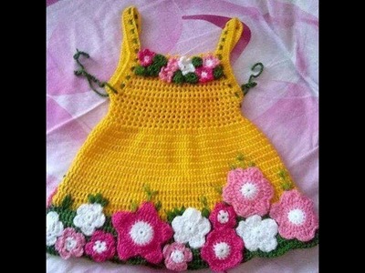 Easy How To Make Crochet Baby Dress