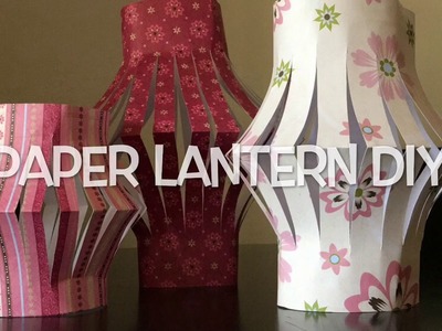 Easy paper Lantern for Diwali home decoration || how to decorate house in Diwali?