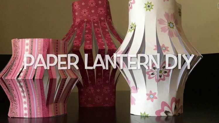 Easy paper Lantern for Diwali home decoration || how to decorate house in Diwali?