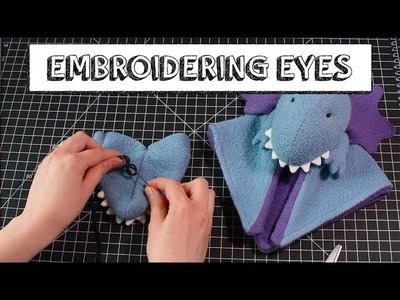 Embroidered Eyes: How to Embroider a Colonial Knot or French Knot