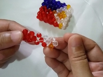 How to Bead a Flag Keychain Part 1