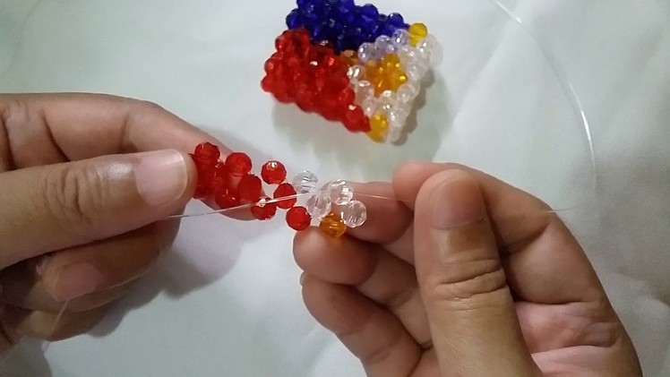 How to Bead a Flag Keychain Part 1