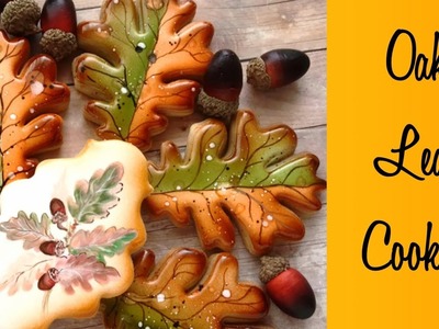 How to decorate Oak Leaf Cookies ????????????