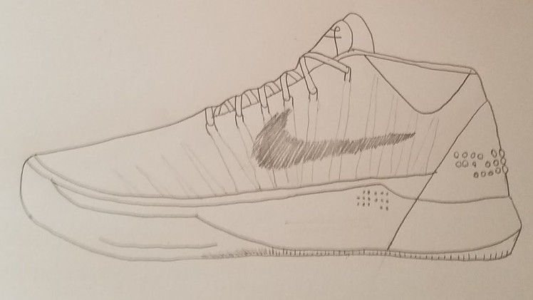 How To Draw The Nike Kobe AD Mid Hylerlapse