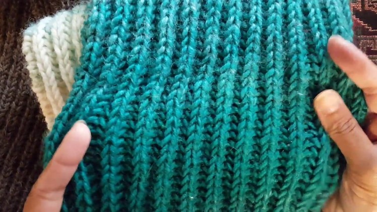 How to knit 1-color brioche stitch: a Knittycat's Knits tutorial