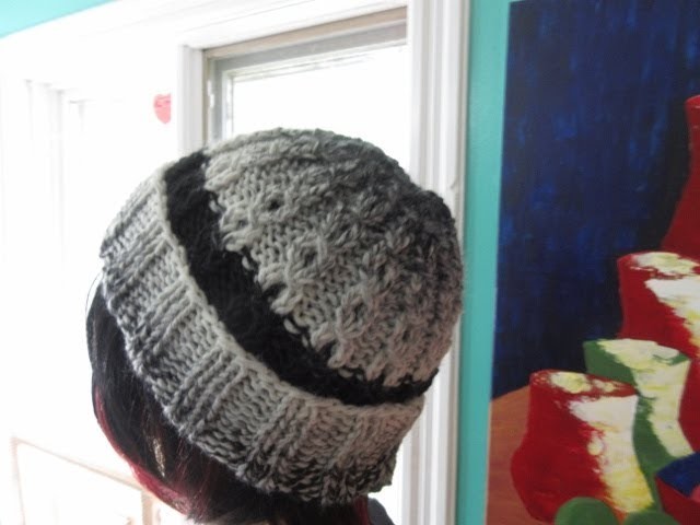 How to knit  hat for adult
