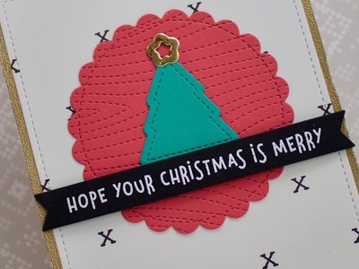 How to make a clean, simple and modern Christmas card