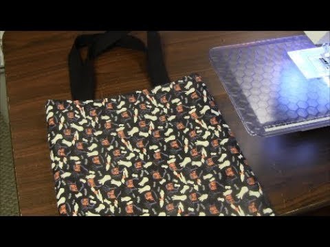 How to Make a Lined Trick or Treat Bag