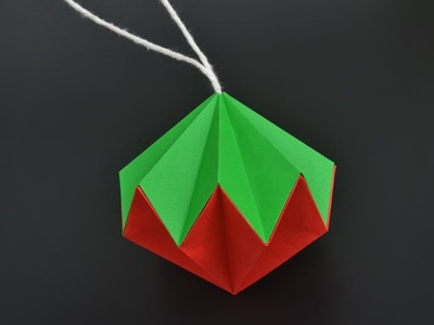 How to make a Paper Diamond Ornament