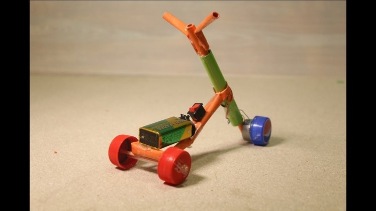 How To Make A Paper Electric Bike - Recycle Kids Toys