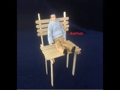 How to Make a Popsicle Stick Chair - Video Clip #9