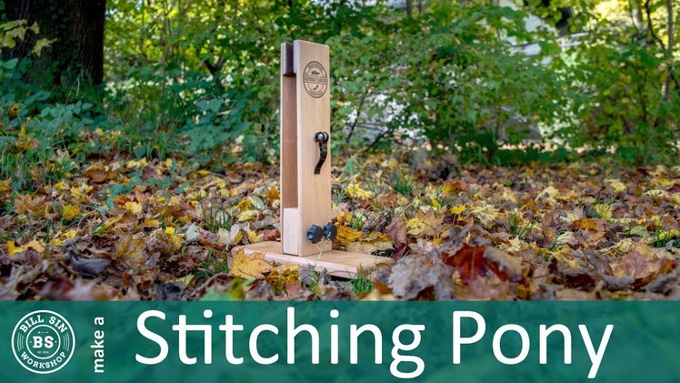 How to make a Stitching Pony | DIY Leatherworking Stitching Pony - Clamp